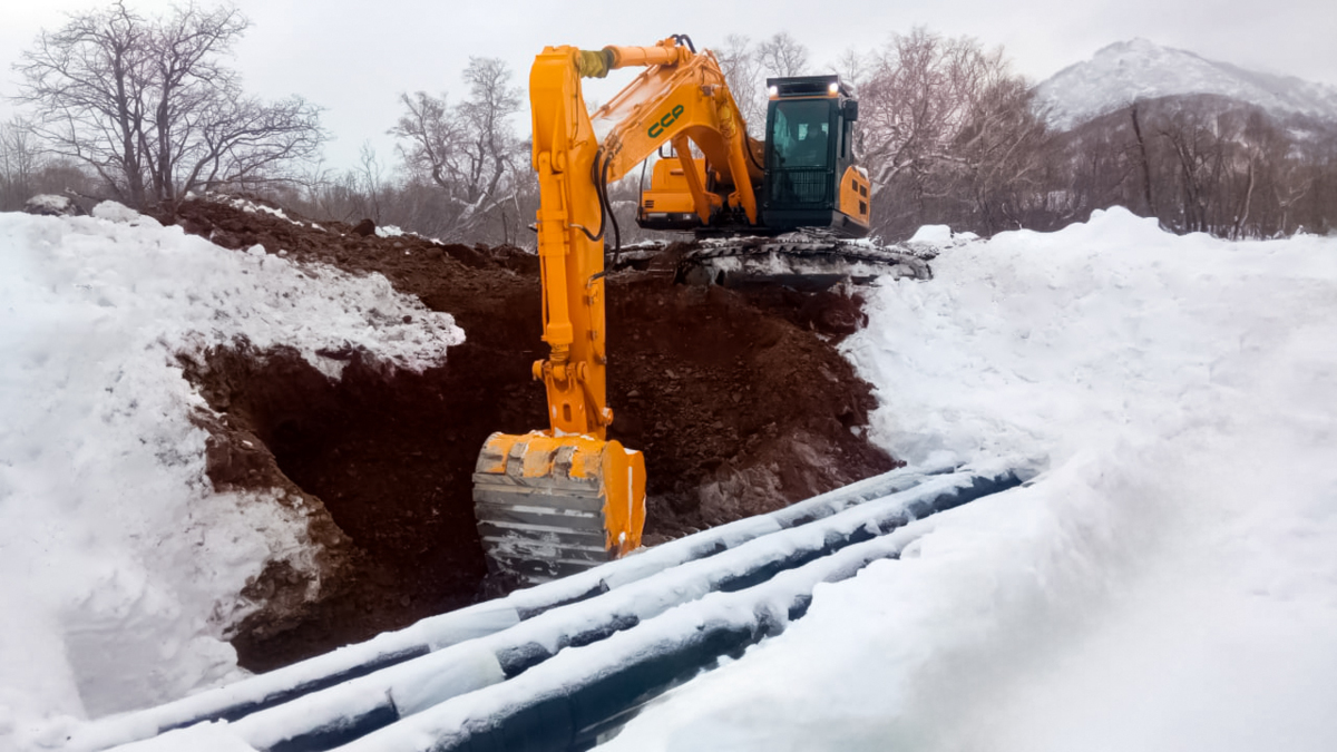 Более четырех километров сетей водоснабжения отремонтировано в селе Крутоберегово на Камчатке